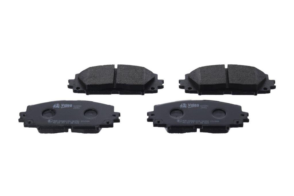 Jeu de 4 plaquettes de frein VALEO ref. 610342